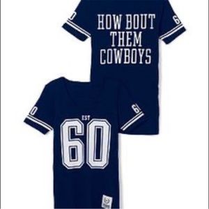 Pink Victoria’s Secret Dallas cowboys shirts